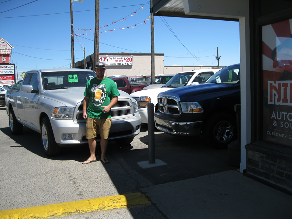 Nik and his new 2011 RAM Sport