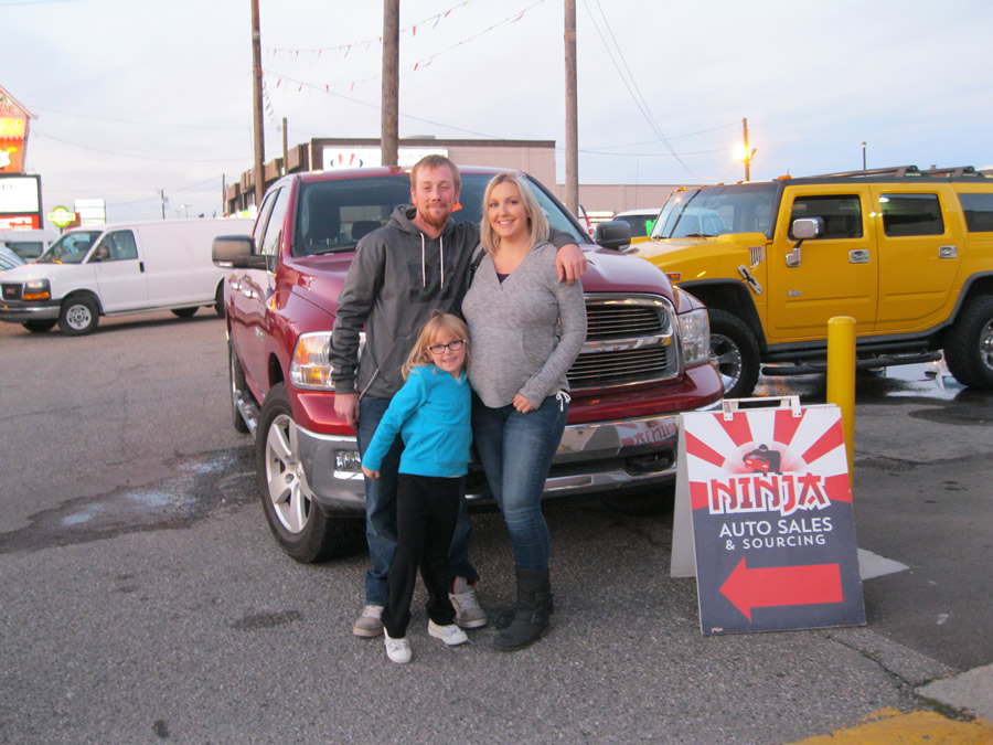 Mike & Melissa with their 2009 Ram Truck